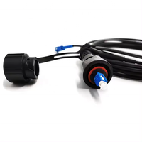 Câble de brassage fibre optique extérieur étanche IP68 LSZH avec connecteurs ODVA LC SC MPO MTP certifié ISO9001 pour événements 5G en direct