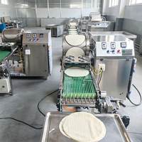Machine automatique à rouler et à emballer les lumpias, les feuilles de riz vietnamiennes, les samosas et les rouleaux de printemps