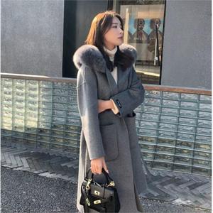 <span class=keywords><strong>Giacca</strong></span> invernale da <span class=keywords><strong>donna</strong></span> in vera lana da <span class=keywords><strong>donna</strong></span> con <span class=keywords><strong>Trench</strong></span> lungo di volpe e lana Over Size da <span class=keywords><strong>donna</strong></span>