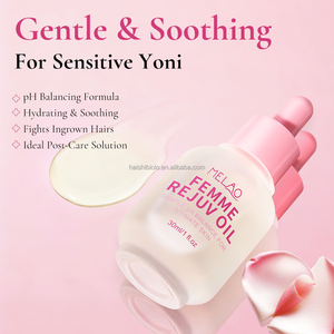 Özel etiket Oem doğal Yoni uçucu yağ batık saç koyu nokta nemlendirici yatıştırıcı ph dengesi Yoni yağı kadınlar için - Product Image 3