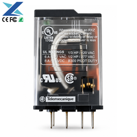 Relais miniature enfichable Schneider Harmony RXM4AB2B7 RXM 24V AC 6A 4CO 4PDT LED, neuf et original
