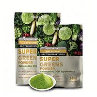 Poudre de Super Aliments Verts à Base de Feuilles d'Ashitaba Naturelle OEM ODM pour un Soutien Nutritionnel Quotidien