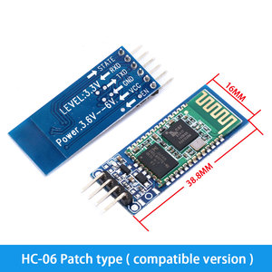 <span class=keywords><strong>HC</strong></span>-<span class=keywords><strong>05</strong></span> calda <span class=keywords><strong>HC</strong></span> <span class=keywords><strong>05</strong></span> <span class=keywords><strong>HC</strong></span>-06 <span class=keywords><strong>HC</strong></span> 06 RF senza fili ricetrasmettitore <span class=keywords><strong>Bluetooth</strong></span> modulo Slave RS232 / TTL a UART convertitore e adattatore per <span class=keywords><strong>Arduino</strong></span> - Product Image 6