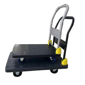 재료 취급 야외 금속 접이식 헤비 듀티 핸드 카트 트롤리 제조업체 플라스틱 카트 및 트롤리 - Product Image 2