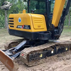 Excavadora SANY sy60C original usada, mini excavadora de 6 toneladas, maquinaria para movimiento de tierras, mini excavadora, maquinaria de construcción - Product Image 5