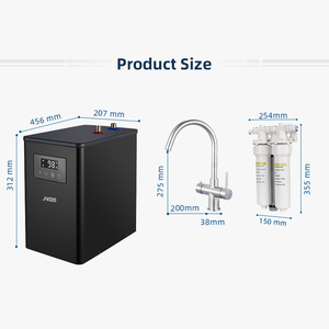 Grifos de cocina hirviendo 3 en 1, grifo de agua hirviendo instantáneo, mezclador frío y caliente, grifo de filtración de agua y grifos, unidad de agua caliente debajo del fregadero - Product Image 6