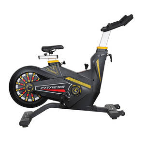 Vélo de spinning d'intérieur pour salle de sport, en acier, usage commercial, équipement d'exercice avec transmission par courroie - Product Image 3