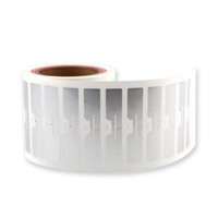 Antenne RFID gravée en PET, mini-étiquette autocollante UHF RFID 860-960 MHz pour l'accès aux hôtels, la gestion des actifs, OEM ODM
