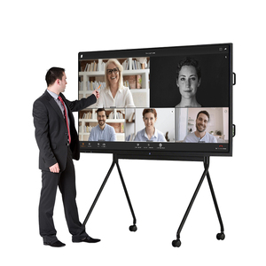 Pizarra Interactiva Multifuncional Todo en Uno de 85 Pulgadas 4K con Pantalla Táctil Inteligente de 20 Puntos para Conferencias y Uso Escolar - Product Image 1