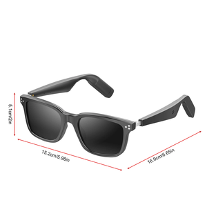 Lunettes Intelligentes avec Traduction IA, Prise <span class=keywords><strong>en</strong></span> Charge de 164 Langues, Monture Magnétique, Lunettes de Soleil Intelligentes pour Hommes - Product Image 4