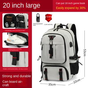 Sac à dos de voyage de grande capacité en gros, sac à dos de randonnée, sac à dos de camping, sac à dos de montagne pour étudiants, sac à dos de montagne en Oxford - Product Image 2