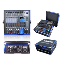 Console de mixage audio professionnelle 8 canaux haute puissance avec effets DSP doubles et Bluetooth pour mariages, scènes et performances DJ en direct