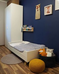 LM KIDS, <span class=keywords><strong>litera</strong></span> <span class=keywords><strong>Montessori</strong></span> para niños y niñas, juego de camas tipo Loft de dibujos animados para niños, marcos de ropa de cama para bebés con escritorio deslizante - Product Image 4