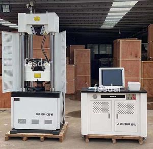 Máquina de teste material <span class=keywords><strong>universal</strong></span> usada testando as propriedades mecânicas dos materiais elástico, compressão, e dobra - Product Image 6