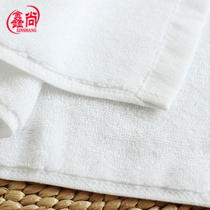 Toalla de Baño Xinshang de Algodón Blanco, 50x100 cm, Uso Hotelero, Absorbente, Rectangular, Color Sólido - Product Image 4