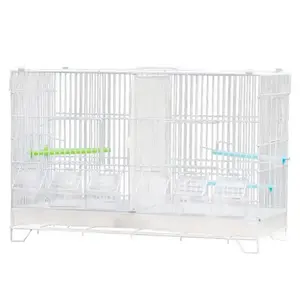 Pet Products Flight Cage Metal Steel Bird Crate, Multi-Bird Home Stackable Cage for Birds, Home Crate for Extra-Small Pet