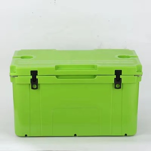Glacière rotomoulée 78QT avec 4 roues <span class=keywords><strong>de</strong></span> plage, chaise avec dossier, règle <span class=keywords><strong>de</strong></span> pêche et panier – Étanche et isolée <span class=keywords><strong>pour</strong></span> la promotion <span class=keywords><strong>de</strong></span> la bière à la plage - Product Image 4