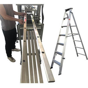 Punzonadora de escalera de aluminio de doble propósito, punzonadora CNC para escalera de tipo <span class=keywords><strong>A</strong></span> de doble propósito - Product Image 2