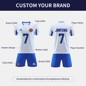 Thời Trang Cổ Điển Bóng Đá Cổ Điển Jersey Người Đàn Ông Của Bóng Đá Jersey Tracksuit Đồng Phục Bóng Đá Cho Cuộc Thi - Product Image 3