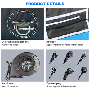 Sayok thương mại thổi lên phim đêm Màn hình máy chiếu tùy chỉnh dự án video rạp chiếu phim inflatables <span class=keywords><strong>Inflatable</strong></span> Màn hình phim - Product Image 6