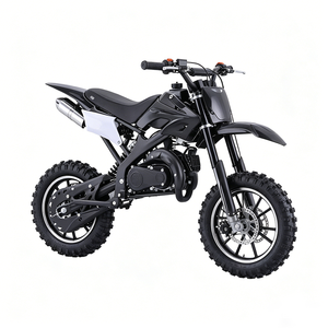 Motocicleta Todoterreno <span class=keywords><strong>de</strong></span> <span class=keywords><strong>Gasolina</strong></span> <span class=keywords><strong>para</strong></span> <span class=keywords><strong>Niños</strong></span>, Diseño Minimalista Totalmente Negro, Menos <span class=keywords><strong>de</strong></span> 50cc, 35 km/h, Carrocería Impermeable, <span class=keywords><strong>para</strong></span> Actividades al Aire Libre - Product Image 4