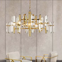 Offre Spéciale suspendues salon nordique suspendus asfour led lustre en cristal lumières