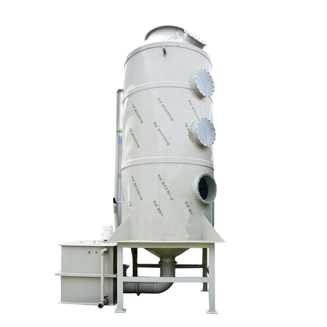 Gas Desulfurization Tower Exhaust Scrubber Tower Wet Scrubber Boiler So2 Scrubbers Smoke Desulfurization Air Filtration System