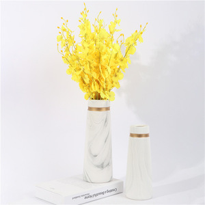 White Ceramic Vase Set Contemporary Design Floor Vase For Living Room Decoration Housewarming Gift - Product Image 5