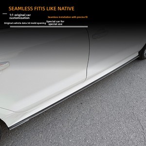 Minigonne laterali per auto, spoiler per carrozzeria, kit di modifica per <span class=keywords><strong>Audi</strong></span> <span class=keywords><strong>A7</strong></span>/S7/C7/S-Line (2011-2017) per lo styling esterno - Product Image 1
