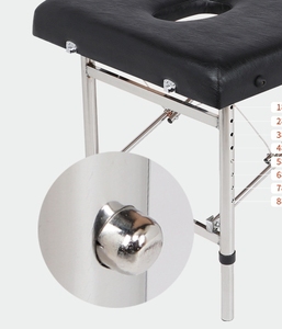 Krankenhaus wagen des Großhandels herstellers Verstärktes <span class=keywords><strong>Massage</strong></span> bett mit medizinischen Bett löchern für Untersuchungen - Product Image 3