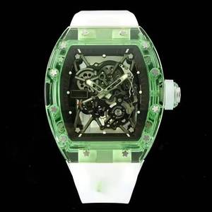 Popular 3501 Crystal <b>Case</b> RMUL3 Integrated Movement Automatic Mechanical Fluororubber Strap Sports Waterproof Men's <b>Watch</b> - Product Image 1