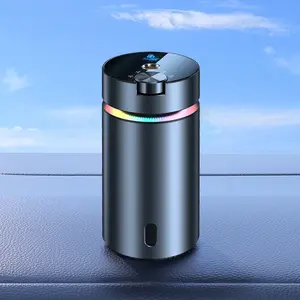 Diffuser Aromaterapi Cerdas Cerdas Aromaterapi Mobil Diffuser dengan Pengharum Ruangan Parfum Mobil Cahaya Ambient Warna