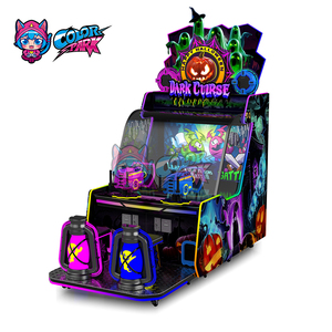 रंगीन पार्क गर्म 2-खिलाड़ी पानी/बॉल गन शूटिंग आर्केड गेम मशीन सिक्का बच्चों और वयस्कों के लिए खेल मशीन सिक्का संचालित - Product Image 3