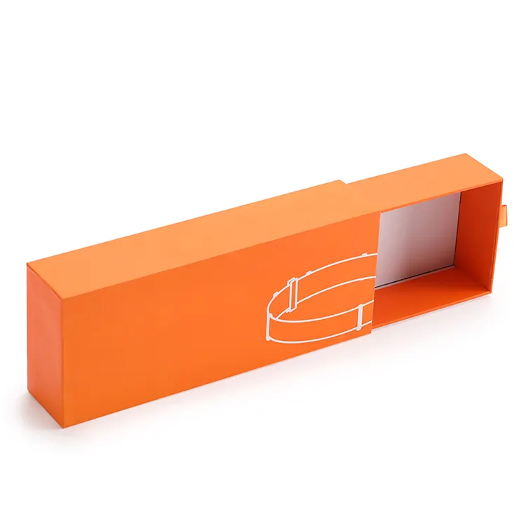 Embalagem personalizada deslizante caixas de gaveta do papelão do papelão da correia cueca embalagem caixa da corrediça