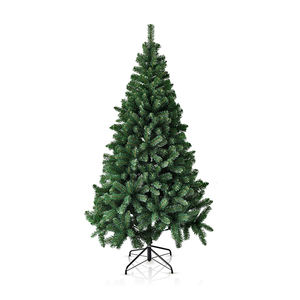 Haute Qualité 6 FT Artificielle Vert Mince Pin Arbre <span class=keywords><strong>De</strong></span> Noël 755 Conseils <span class=keywords><strong>De</strong></span> Branches Intérieur Extérieur Décorations <span class=keywords><strong>De</strong></span> Fête Complet 6 FT - Product Image 1