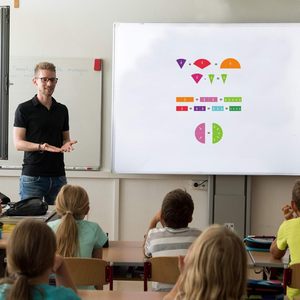 Azulejo <span class=keywords><strong>de</strong></span> fracción magnética XR, materiales <span class=keywords><strong>de</strong></span> matemáticas Montessori para que los niños aprendan fracciones <span class=keywords><strong>de</strong></span> equivalencia, manipuladores matemáticos, fracción <span class=keywords><strong>de</strong></span> <span class=keywords><strong>4</strong></span> ° grado - Product Image 3