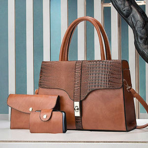 Bolsos de cuero PU de diseñador de lujo para mujer 2025, bolsos cruzados duraderos impermeables, bolsos de hombro con cremallera, moda de moda - Product Image 2