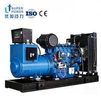 Groupe électrogène diesel triphasé à châssis ouvert avec surveillance intelligente, démarrage automatique et ATS, 20KVA-50KVA, certifié ISO et CE