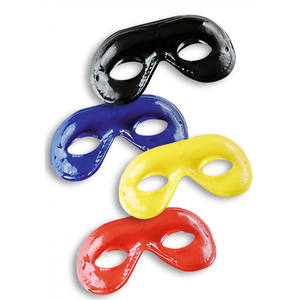 Maschera a Farfalla in Plastica Lucida Media Assortita - Product Image 1