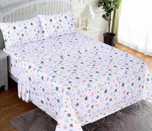 Tấm thiết lập, bông <span class=keywords><strong>flannel</strong></span> giường, chải cho thêm sự mềm mại và thoải mái - Product Image 2