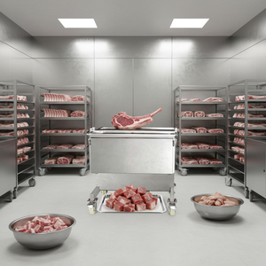 Scie à viande commerciale, machine à découper la viande, machine à couper les os congelés, scie à os pour abattoir et <span class=keywords><strong>boucherie</strong></span> - Product Image 1