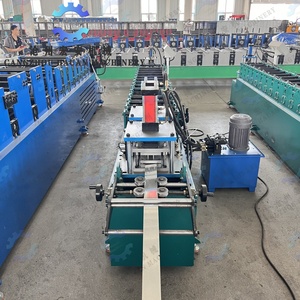 Máquina Automática de Alta Precisión para Formar Perfiles en V para Estantes, con PLC y Caja de Cambios - Product Image 3