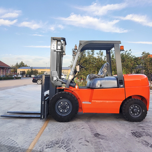 Yüksek kalite 4x4 tüm arazi dizel <span class=keywords><strong>Forklift</strong></span> en iyi fiyat 3 Ton 4 Ton 5 Ton EPA Eur5 motor içten yanmalı forkliftler kamyonlar - Product Image 1