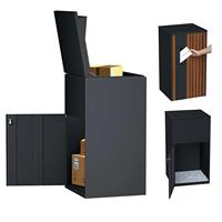Boîte aux lettres extérieure grande capacité, étanche, intelligente, pour la livraison de colis, avec système de récupération autonome, armoire de dépôt de colis extérieure, boîte à colis de jardin