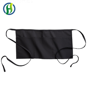 Delantal de Servicio Corto Personalizado con Logotipo para Camarero, Delantal de Media Cintura Reutilizable para Hostelería y Chef 6535 TC - Product Image 5