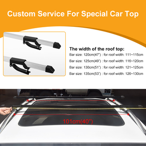 Vendita calda alluminio nero staffa rimovibile in acciaio rivestimento elettrico portapacchi universale - Product Image 3