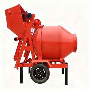Mezcladora de Concreto Portátil de Diésel de 350L, Mezcladora de Cemento de Tambor Pequeño para Hogar, Garaje, Cimentación, Entrada de Vehículos, Bricolaje, Reparación Agrícola - Product Image 4