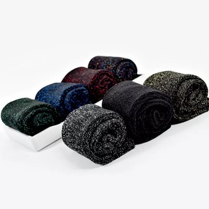 Chaussettes mi-hautes de haute qualité pour fille, tube moyen vertical, mode printemps et été, fines, fil doré et argenté, chaussettes de loisirs mi-hautes 2025 - Product Image 3