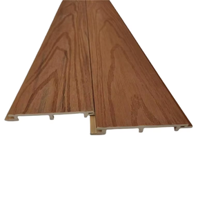Revêtement mural en PVC ASA co-extrudé à bas prix d'usine, panneaux de bardage extérieur en bois-plastique WPC ASA, panneaux de revêtement extérieur ASA - Product Image 2