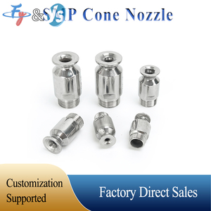 <span class=keywords><strong>Buse</strong></span> à cône plein Premium SMP125, orifice de 4 mm, pulvérisateur anti-colmatage à haut débit pour la désulfuration et la denitrification des gaz de combustion - Product Image 6